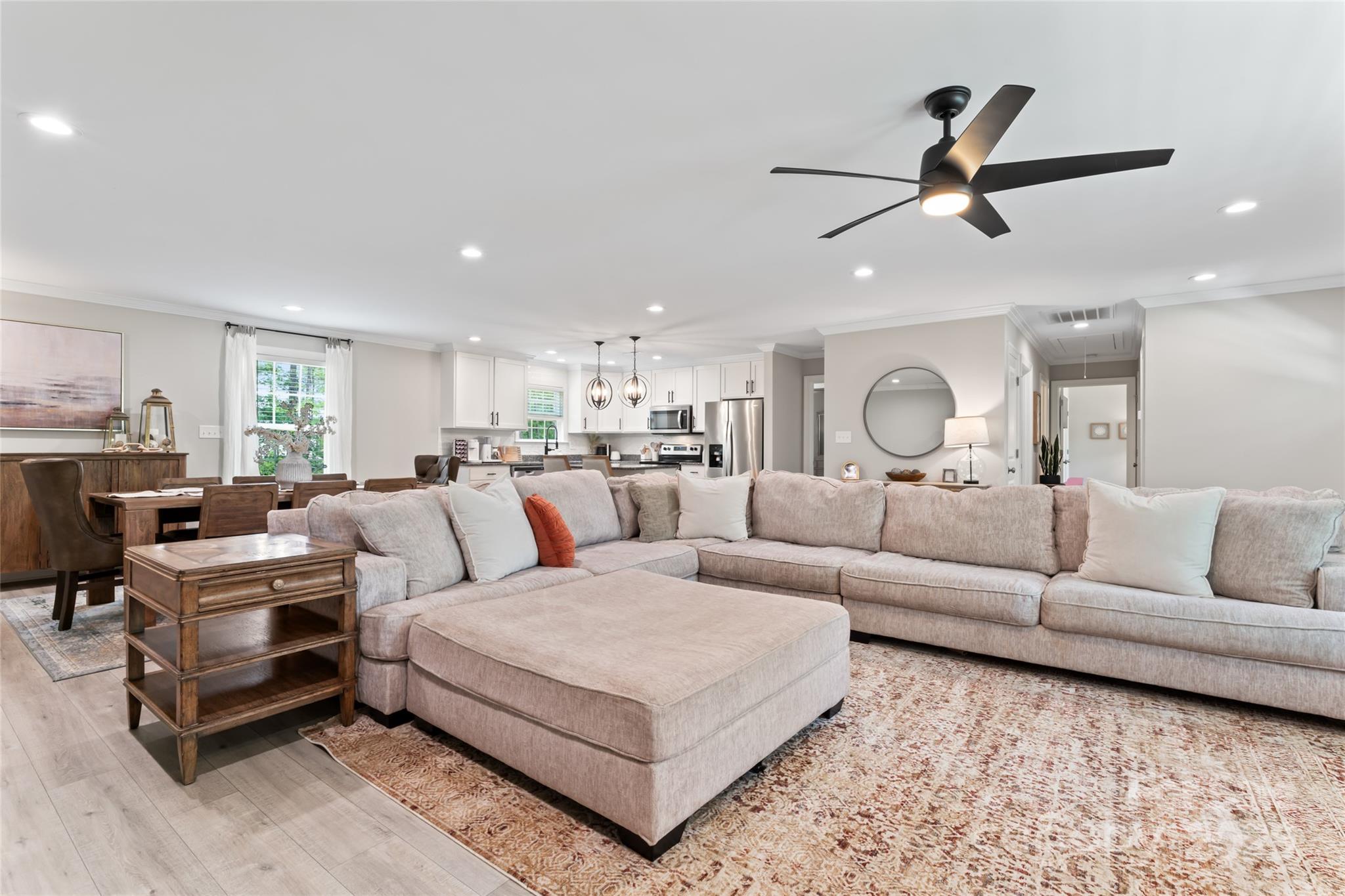 4008 Cypress Circle Lancaster, SC 29720 - Photo 8 of 33 a living room with furniture and a large window