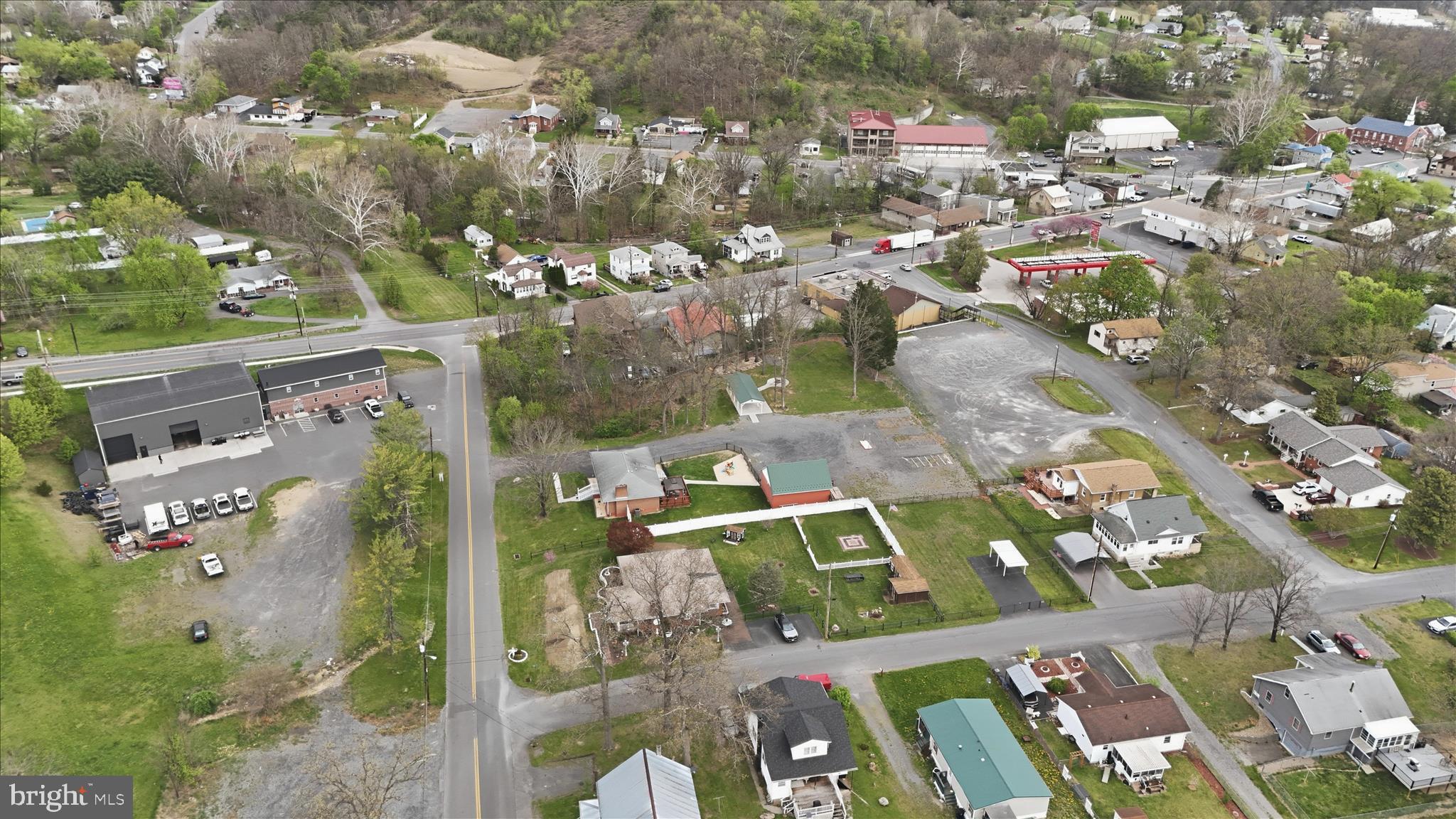 14704 Main Street Cresaptown, MD 21502 - Photo 49 of 58 an aerial view of a city