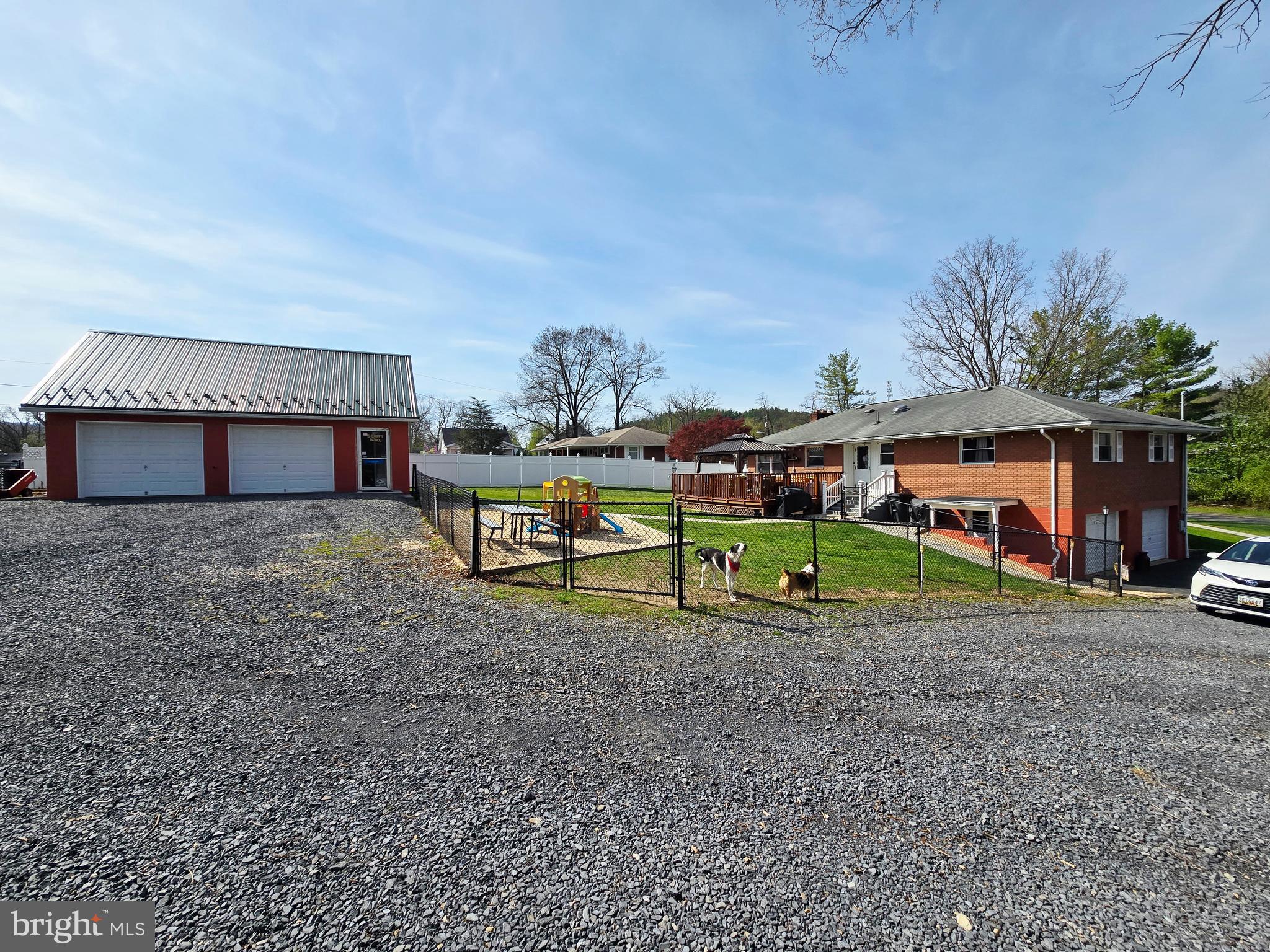 14704 Main Street Cresaptown, MD 21502 - Photo 56 of 58 front view of a house with a yard