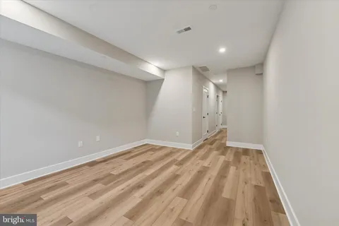 a view of empty room