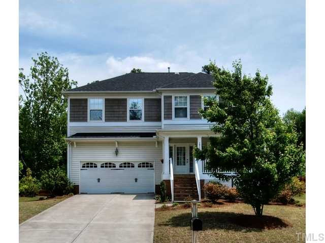 1912 Grace Point Road Morrisville, NC 27560 - Photo 1 of 25 Low Maintenance vinyl exterior home with 30year Architectural shingle and large front porch! Exterior Front
