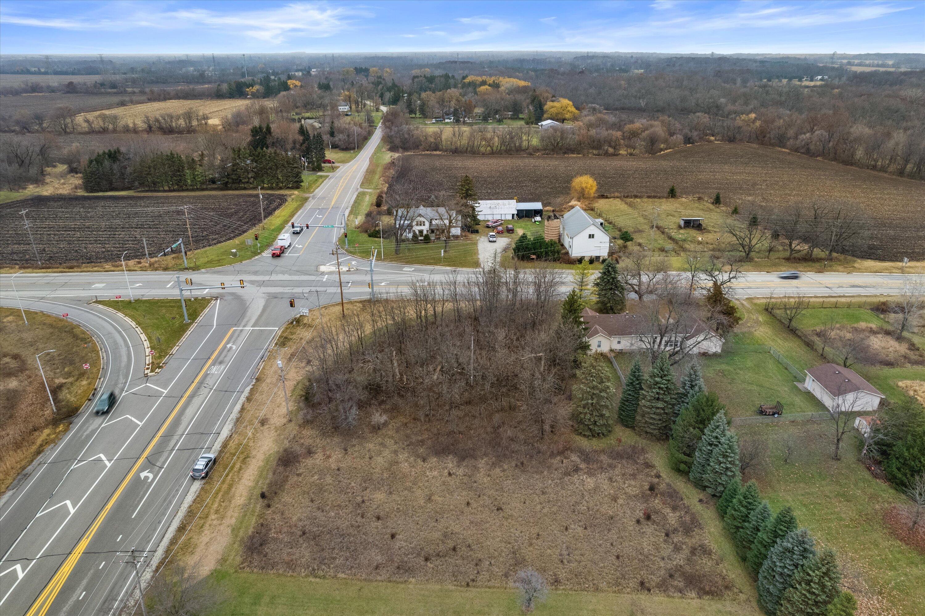 6 6 Mile Road Caledonia, WI 53126 - Photo 7 of 13 Aerial