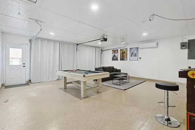 a view of a room with washer and dryer