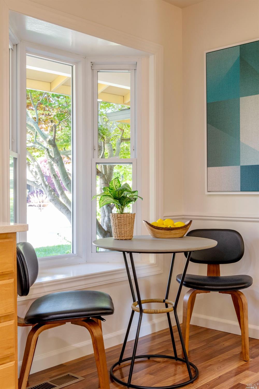 16 Loma Linda Road San Rafael, CA 94901 - Photo 17 of 46 a view of a dining room with furniture and a window
