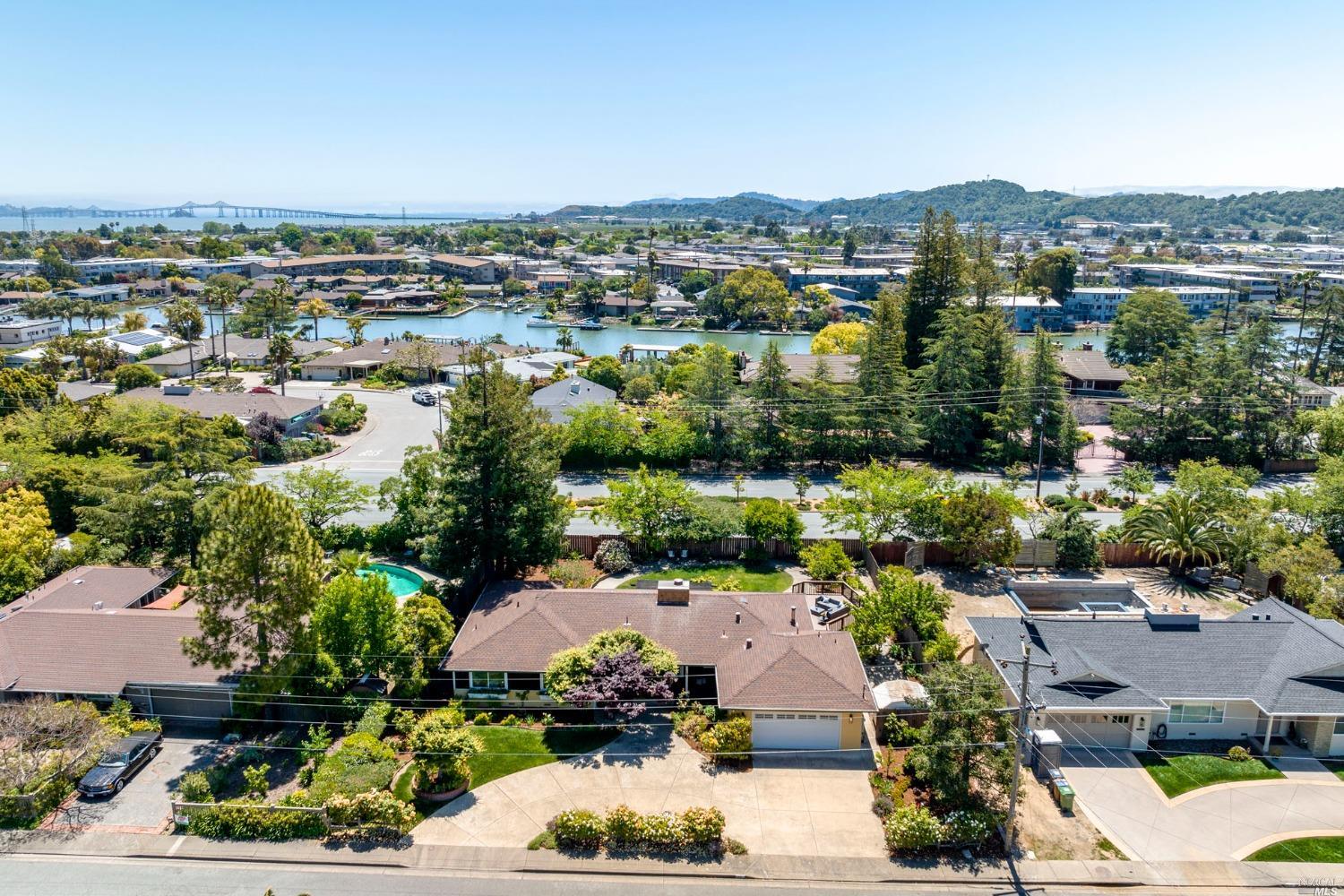 16 Loma Linda Road San Rafael, CA 94901 - Photo 45 of 46 an aerial view of a city