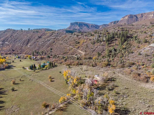 a view of lake and mountain