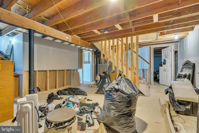 a view of a table and chairs in the patio