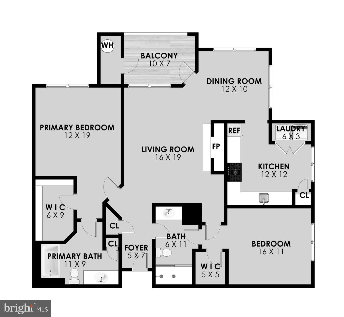 1520 North Point Drive, Unit 30202 Reston, VA 20194 - Photo 29 of 29 Floorplan