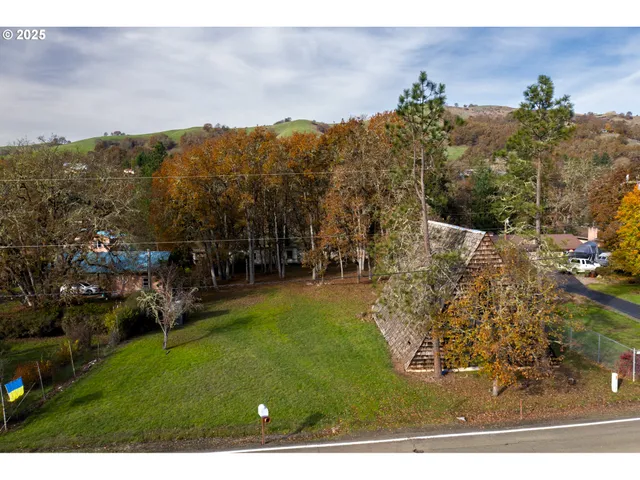 a view of outdoor space and yard