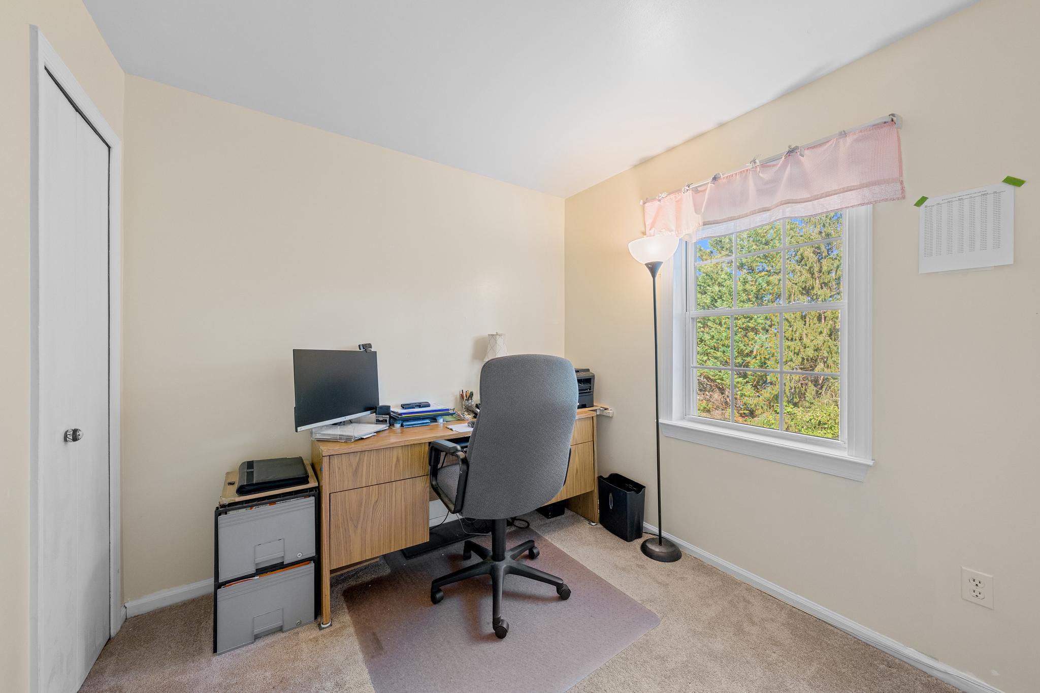2829 Grovemore Lane Vienna, VA 22180 - Photo 8 of 42 Bright and inviting 3rd bedroom/home office space.