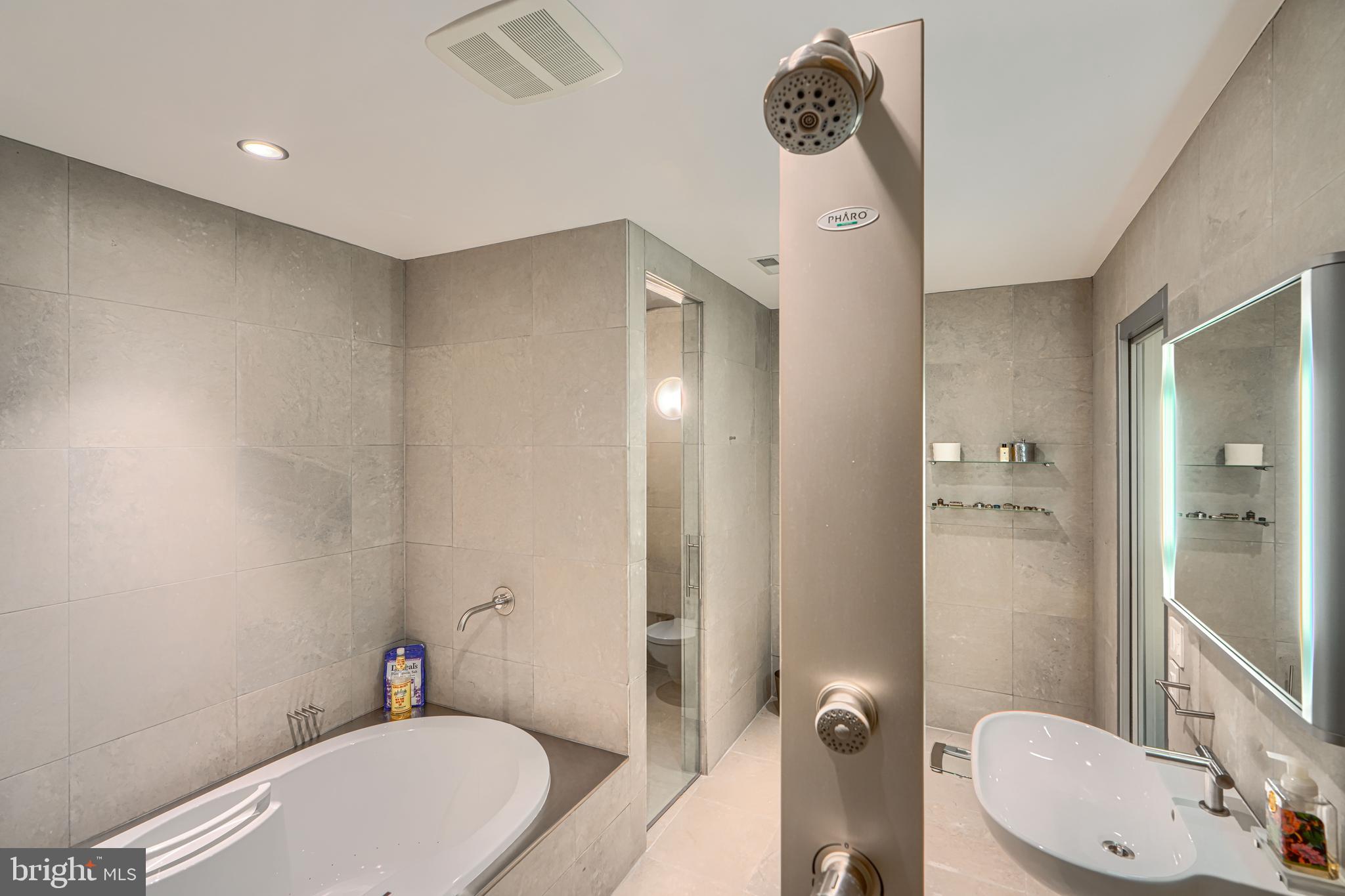 2504 Stone Mill Road Baltimore, MD 21208 - Photo 96 of 123 Lower level spa bath