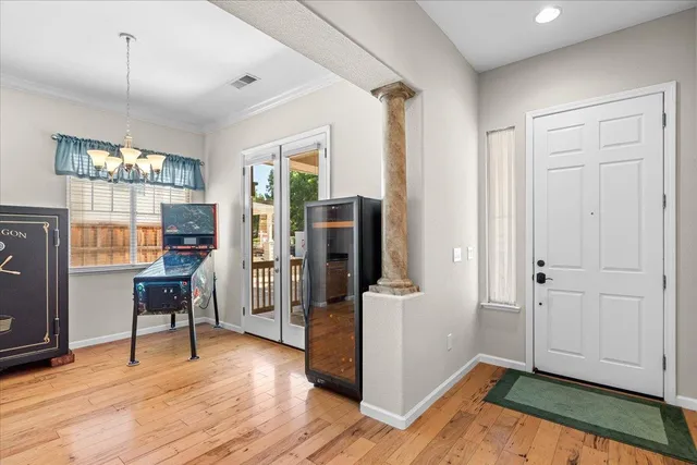 a view of a living room