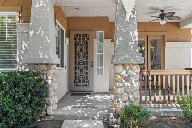 a view of front door door