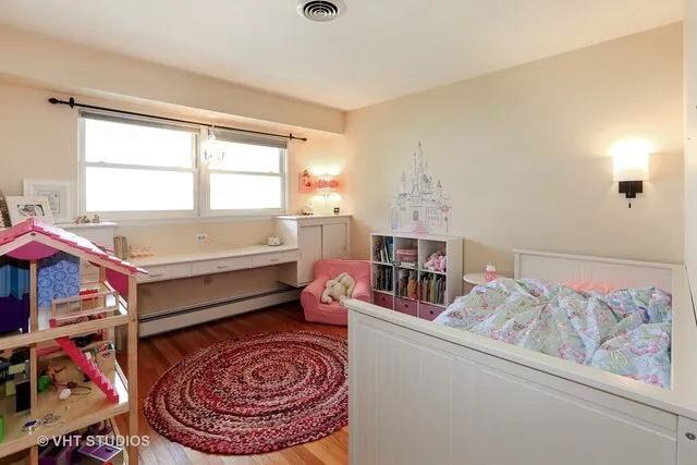 a room with furniture and a window