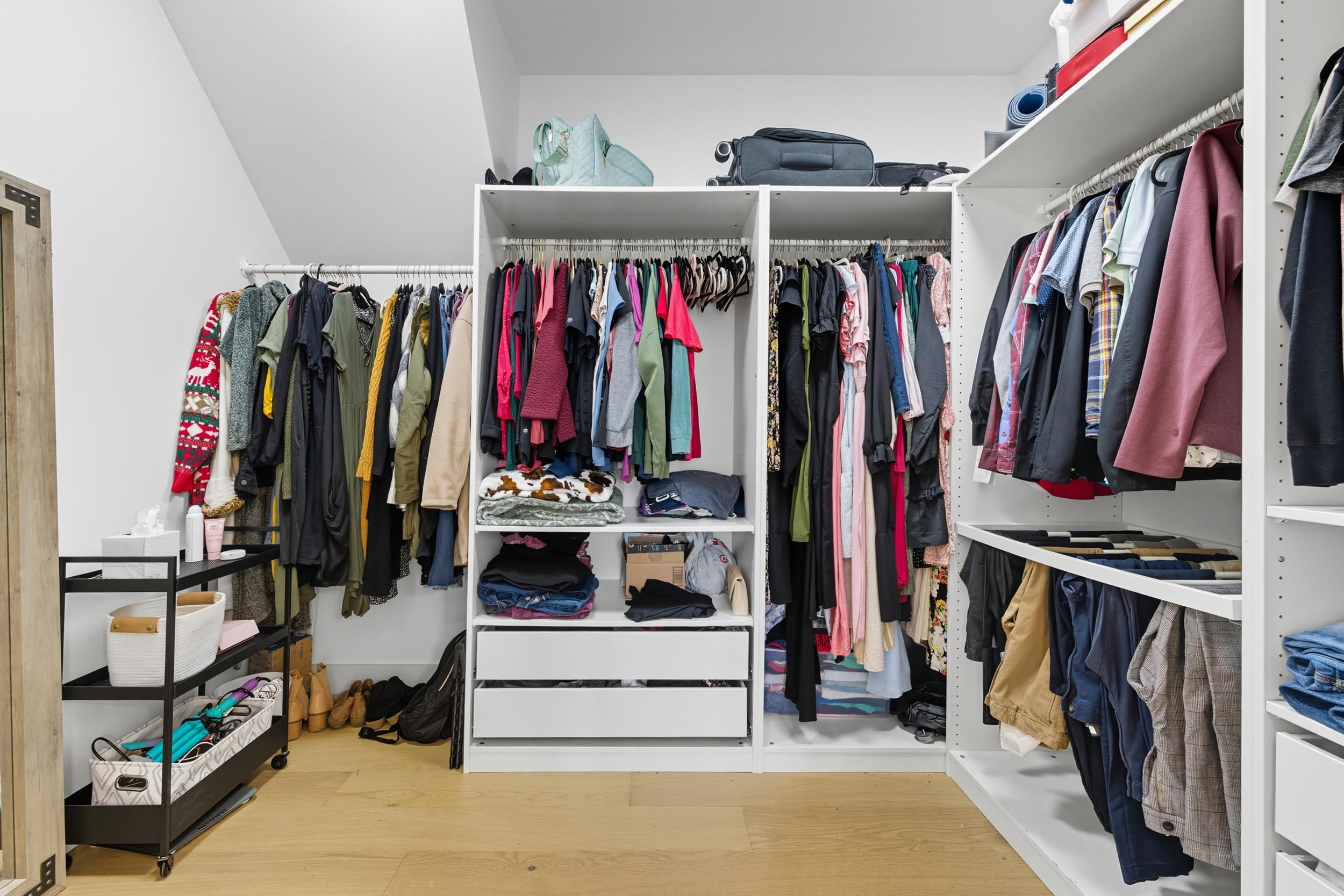 2430 Fadley Road Bridgewater, VA 22812 - Photo 41 of 66 a view of walk in closet with clothes and shoes