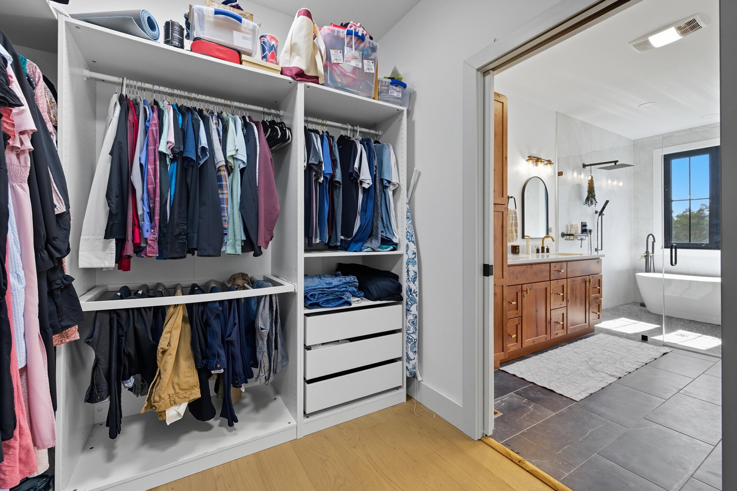 2430 Fadley Road Bridgewater, VA 22812 - Photo 42 of 66 a view of walk in closet with clothes and shoes