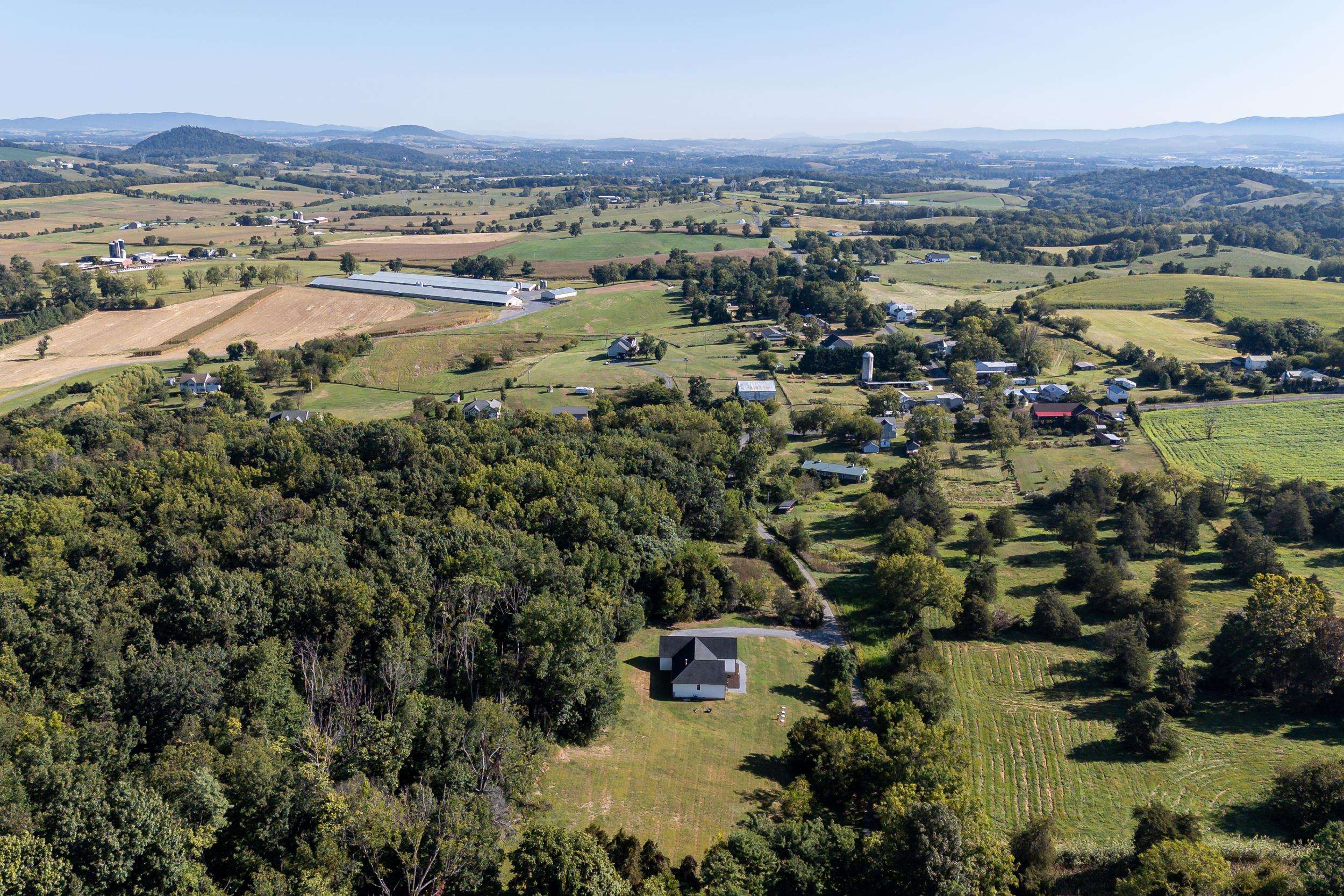 2430 Fadley Road Bridgewater, VA 22812 - Photo 65 of 66 an aerial view of residential houses with outdoor space and river