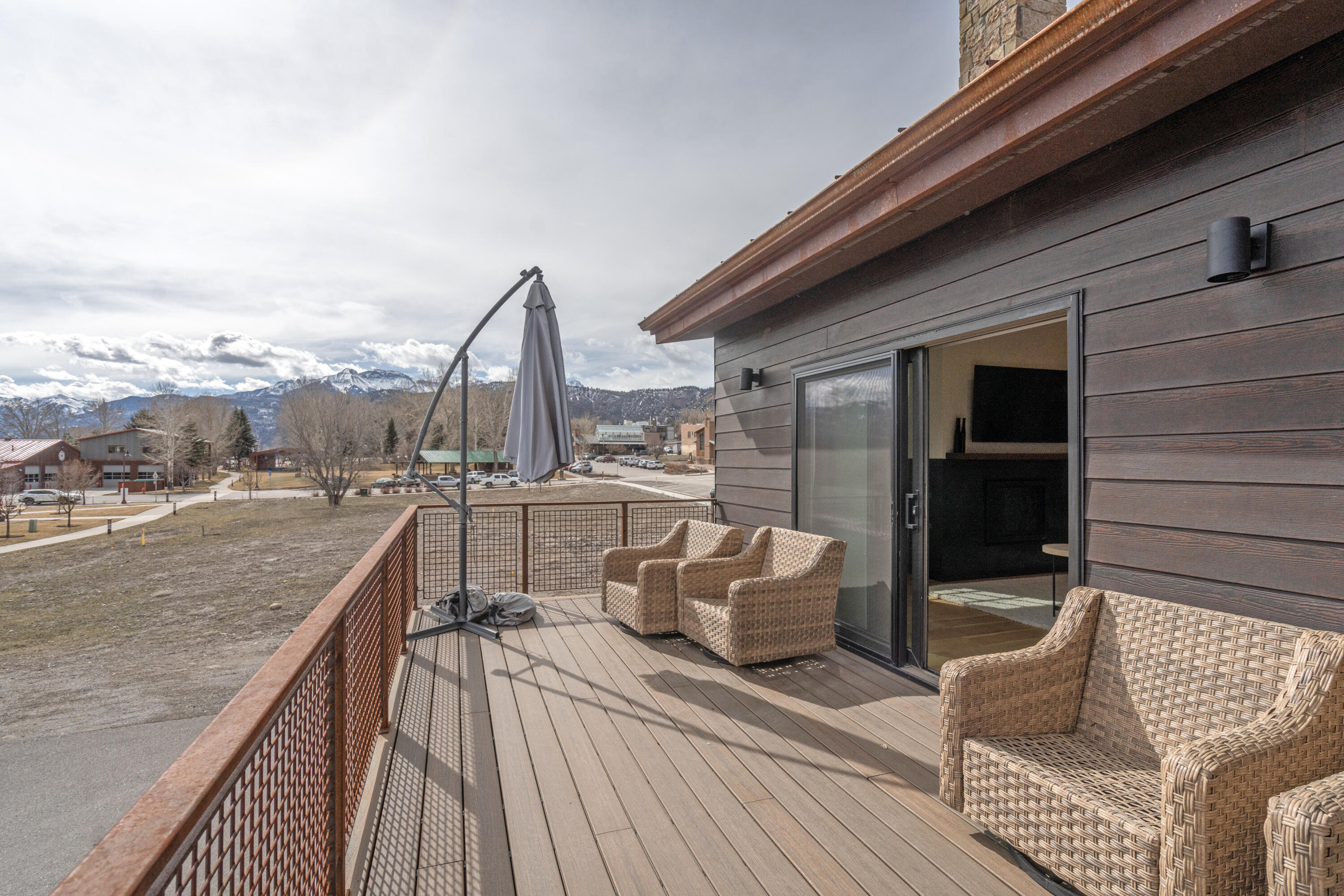 388 North Lena Street, Unit 5C Ridgway, CO 81432 - Photo 18 of 27 a view of balcony with furniture
