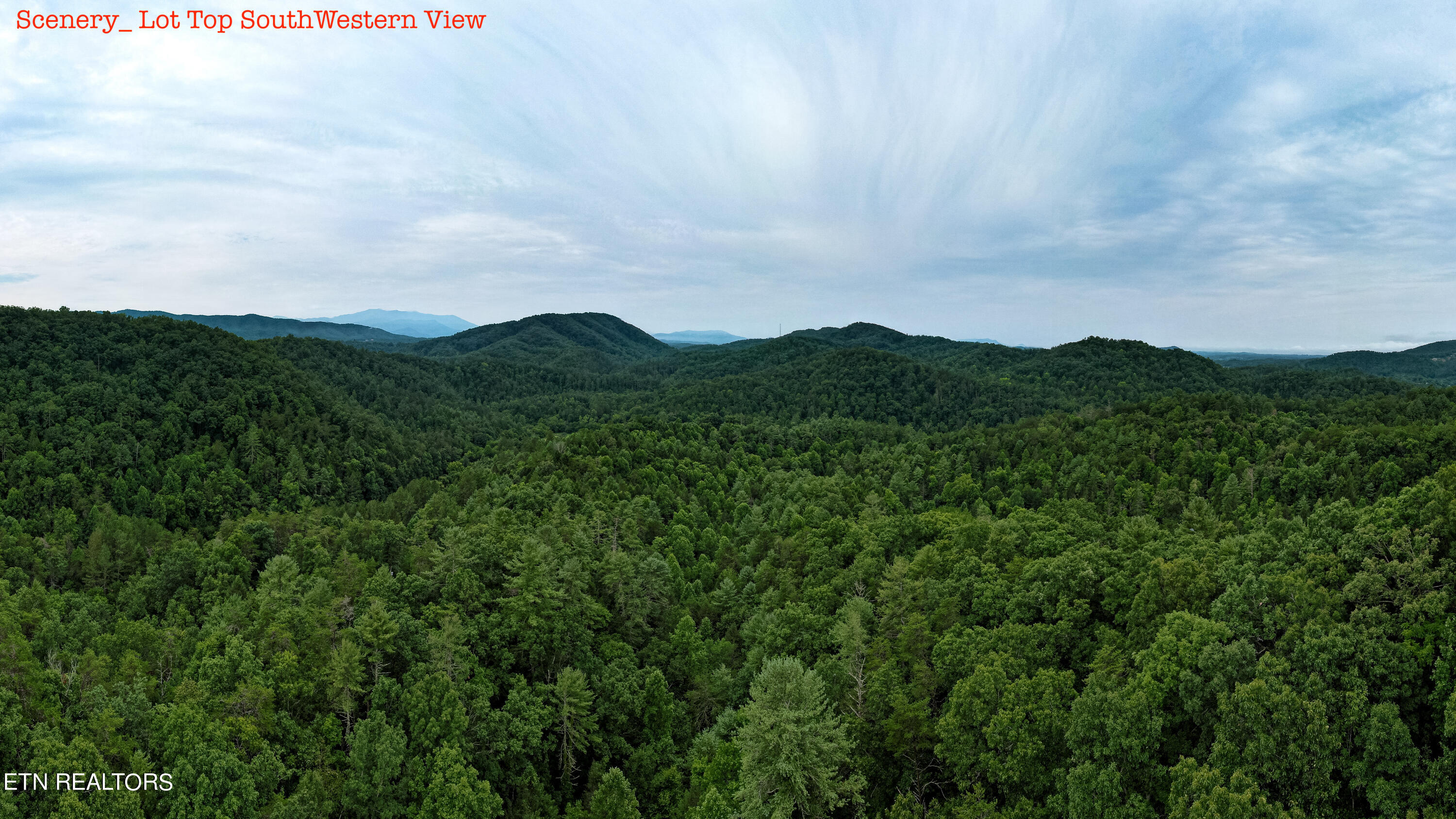 3740 North Ball Hollow Road Sevierville, TN 37876 - Photo 21 of 31 Scenery_ Lot Top SouthWestern View