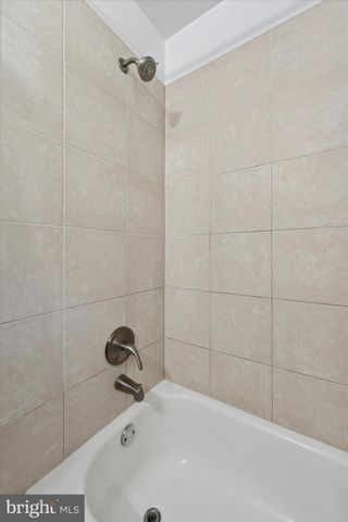 a bathroom with a tub