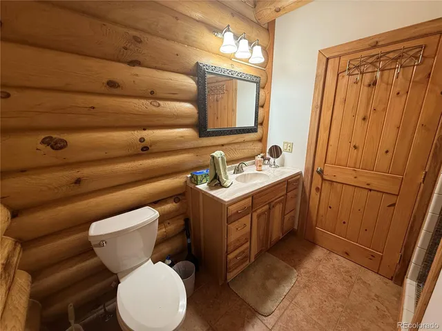 a view of a glass door