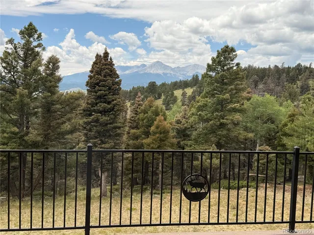 a view of a yard with an outdoor space