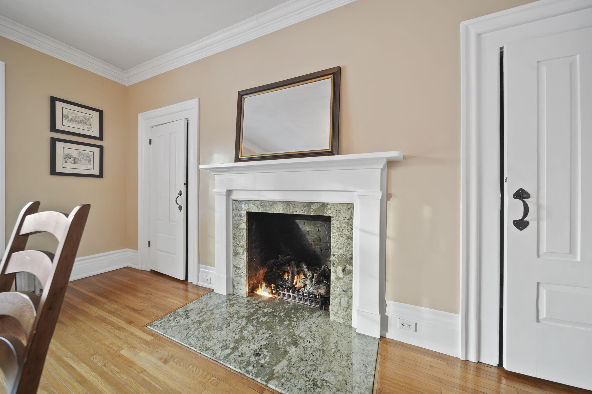 208 Glasgow Road Jackson, MI 49201 - Photo 17 of 94 Statement fireplace