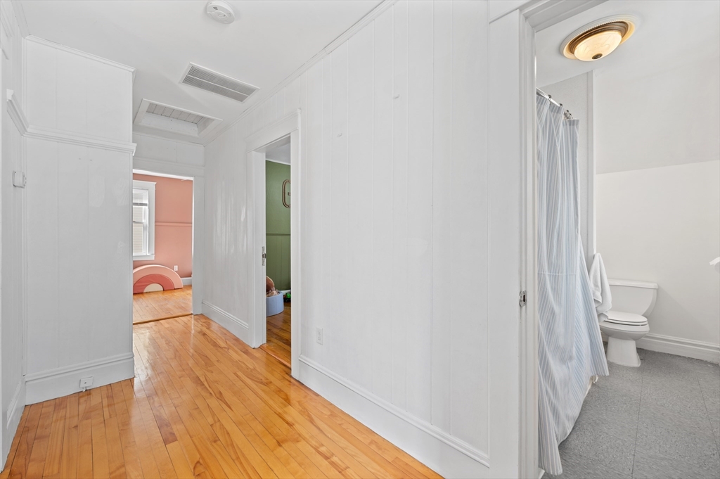 28 Barnard Road Worcester, MA 01605 - Photo 16 of 29 a view of a bathroom from a hallway