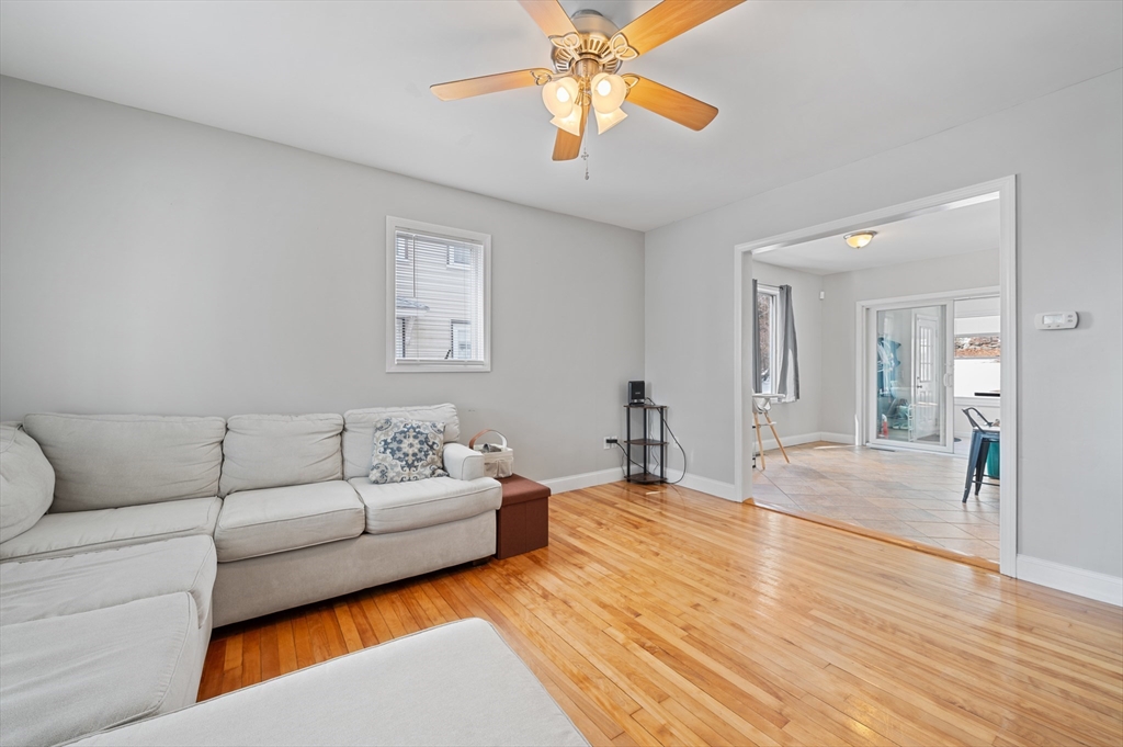 28 Barnard Road Worcester, MA 01605 - Photo 10 of 29 a living room with furniture and a wooden floor