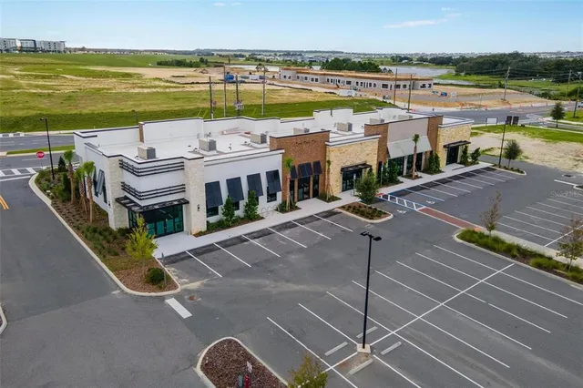 a view of a city from a terrace
