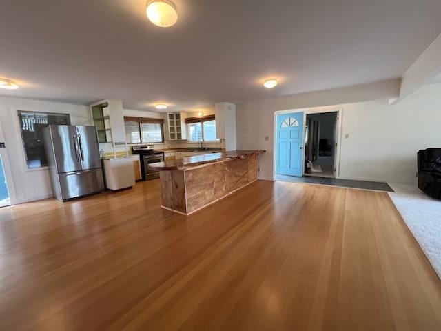 221 Upper Kimo Drive Kula, HI 96790 - Photo 6 of 21 a view of a living room kitchen and a wooden floor