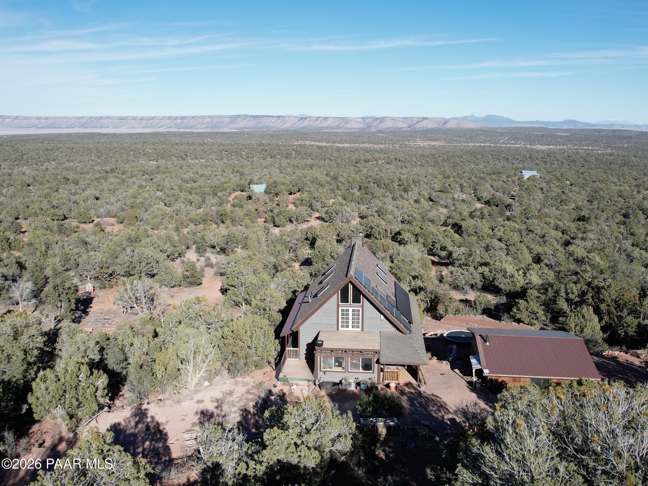 33867 West Whiskey River Road Seligman, AZ 86337 - Photo 32 of 50 Overhead_rear