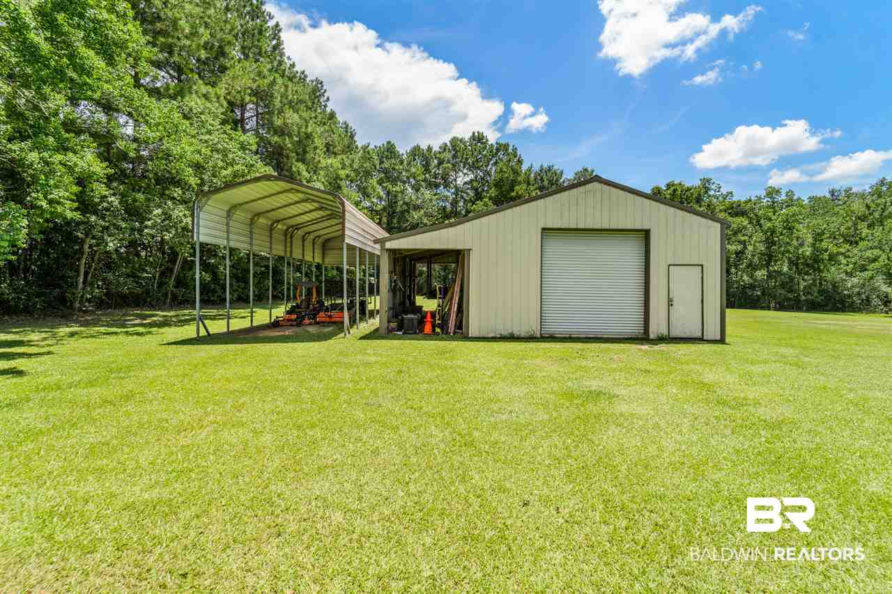 15208 Black Griffin Road Loxley, AL 36551 - Photo 30 of 32 Metal Barn