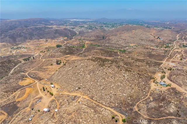 a view of city and mountain