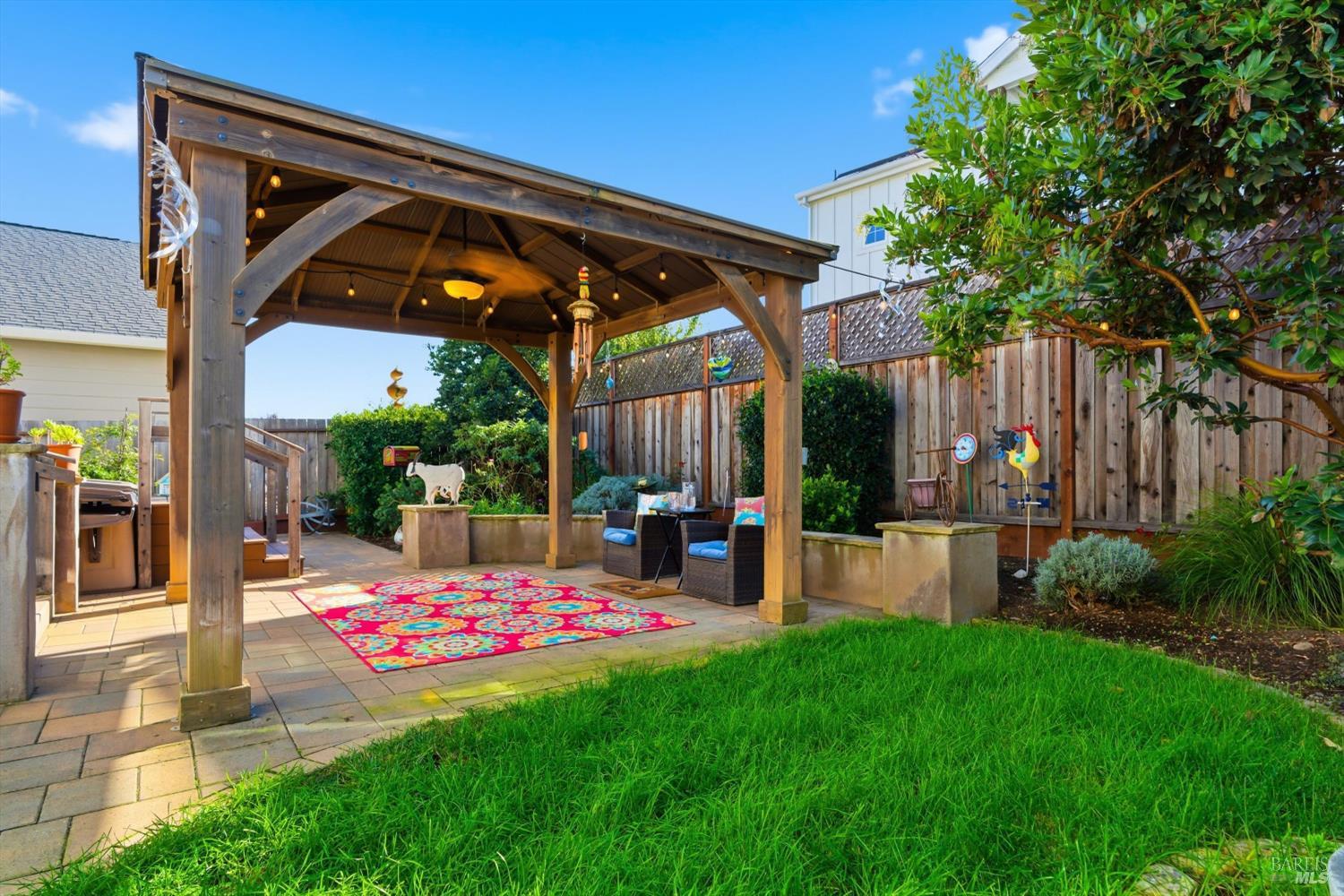 3769 Mocha Lane Santa Rosa, CA 95403 - Photo 24 of 38 a view of yard with patio