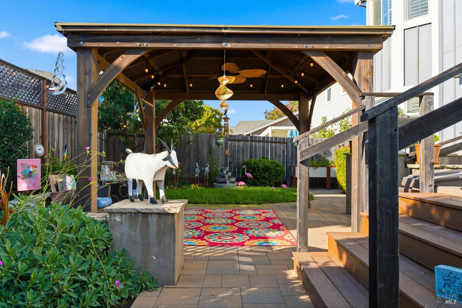 3769 Mocha Lane Santa Rosa, CA 95403 - Photo 26 of 38 a view of a bench in the patio