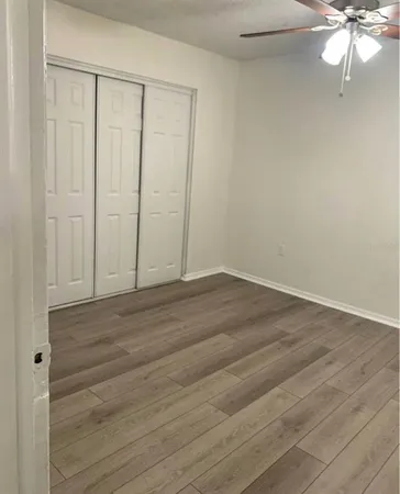 wooden floor in an empty room