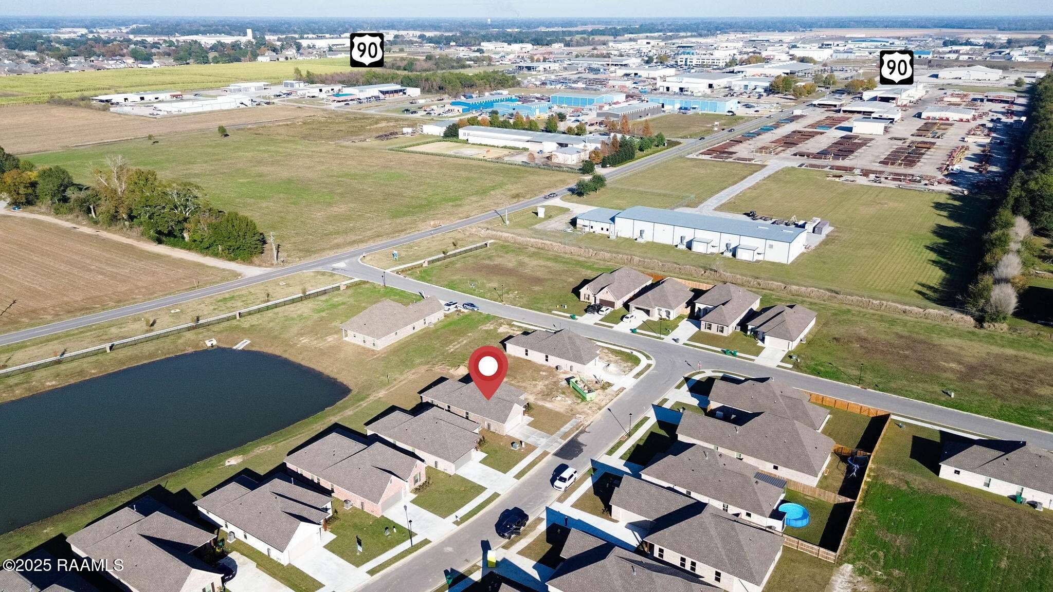 141 Ridley Lane Youngsville, LA 70592 - Photo 24 of 24 24-web-or-mls-141 Ridley Ln Aerials-3