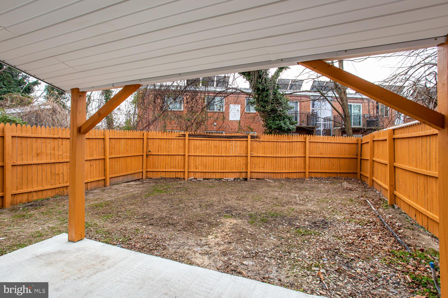 4803 Bass Place Southeast Washington, DC 20019 - Photo 19 of 22 a view of a backyard
