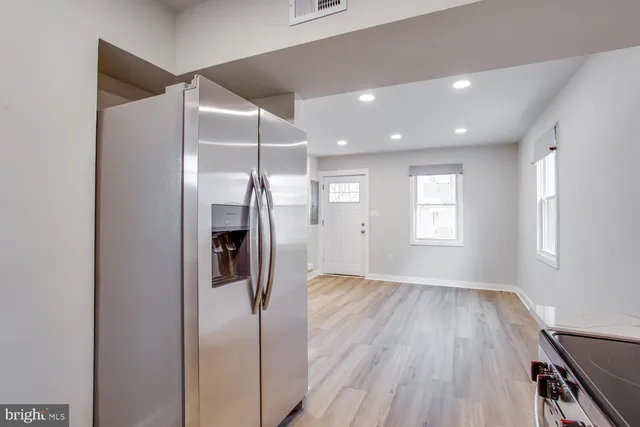 a view of livingroom with hardwood floor and window