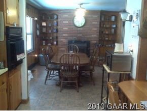 3610 Rockfish Road Grottoes, VA 24441 - Photo 9 of 9 a view of a dining room with furniture and a chandelier