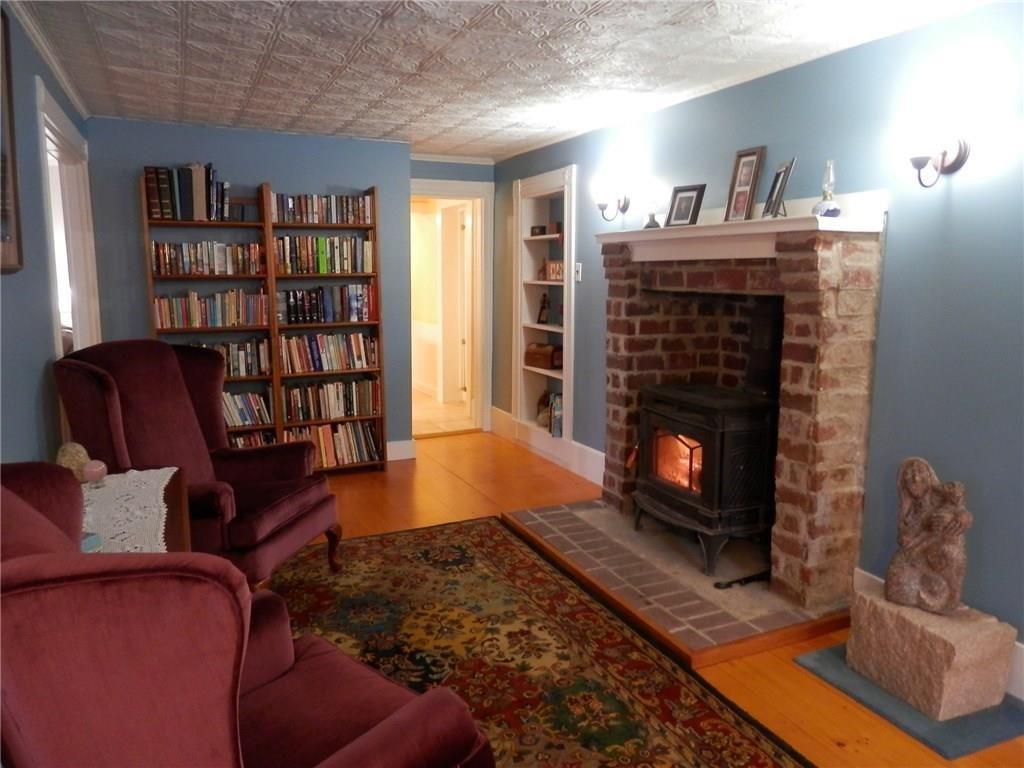 173 West Meadow Road Rockland, ME 04841 - Photo 10 of 28 This wood stove makes great heat - a...