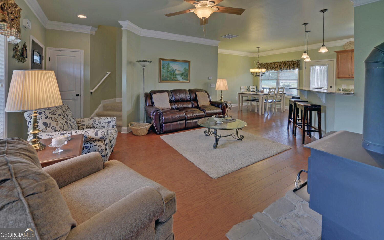 60 Villa Courts Hartwell, GA 30643 - Photo 6 of 47 a living room with furniture and a table