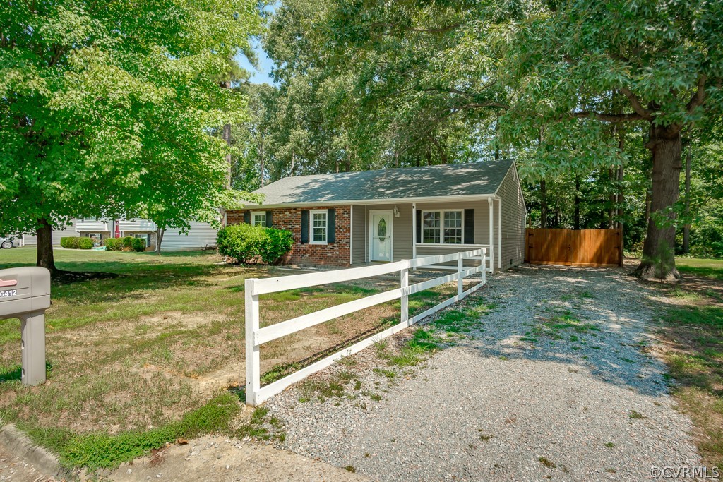 6412 Husting Road Chesterfield, VA 23832 - Photo 2 of 22 a view of house with a yard