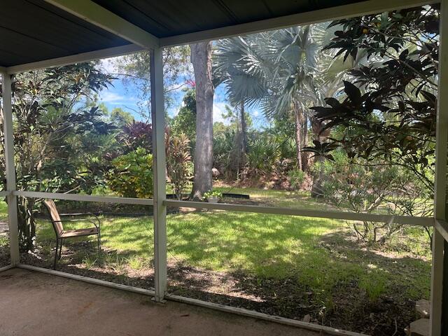 4358 Southeast Graham Drive Stuart, FL 34997 - Photo 15 of 19 Enclosed Porch