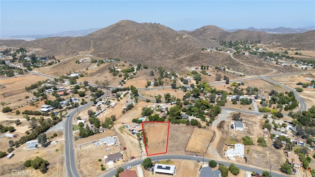 0 Cottontail Drive Menifee, CA 92587 - Photo 2 of 13 an aerial view of residential houses with outdoor space and trees