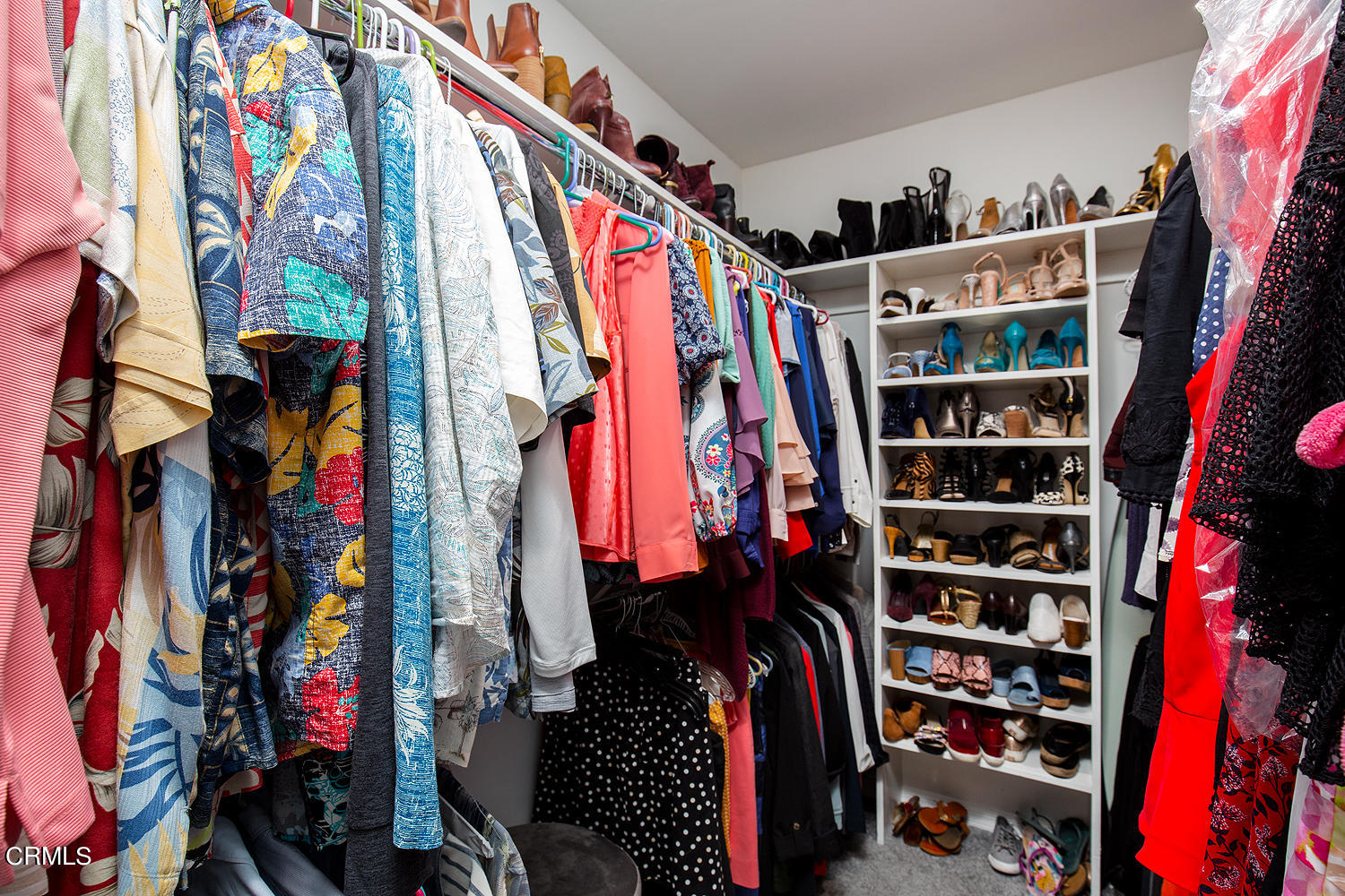 706 Tufts Avenue Burbank, CA 91504 - Photo 21 of 30 a view of walk in closet with clothes and shoes