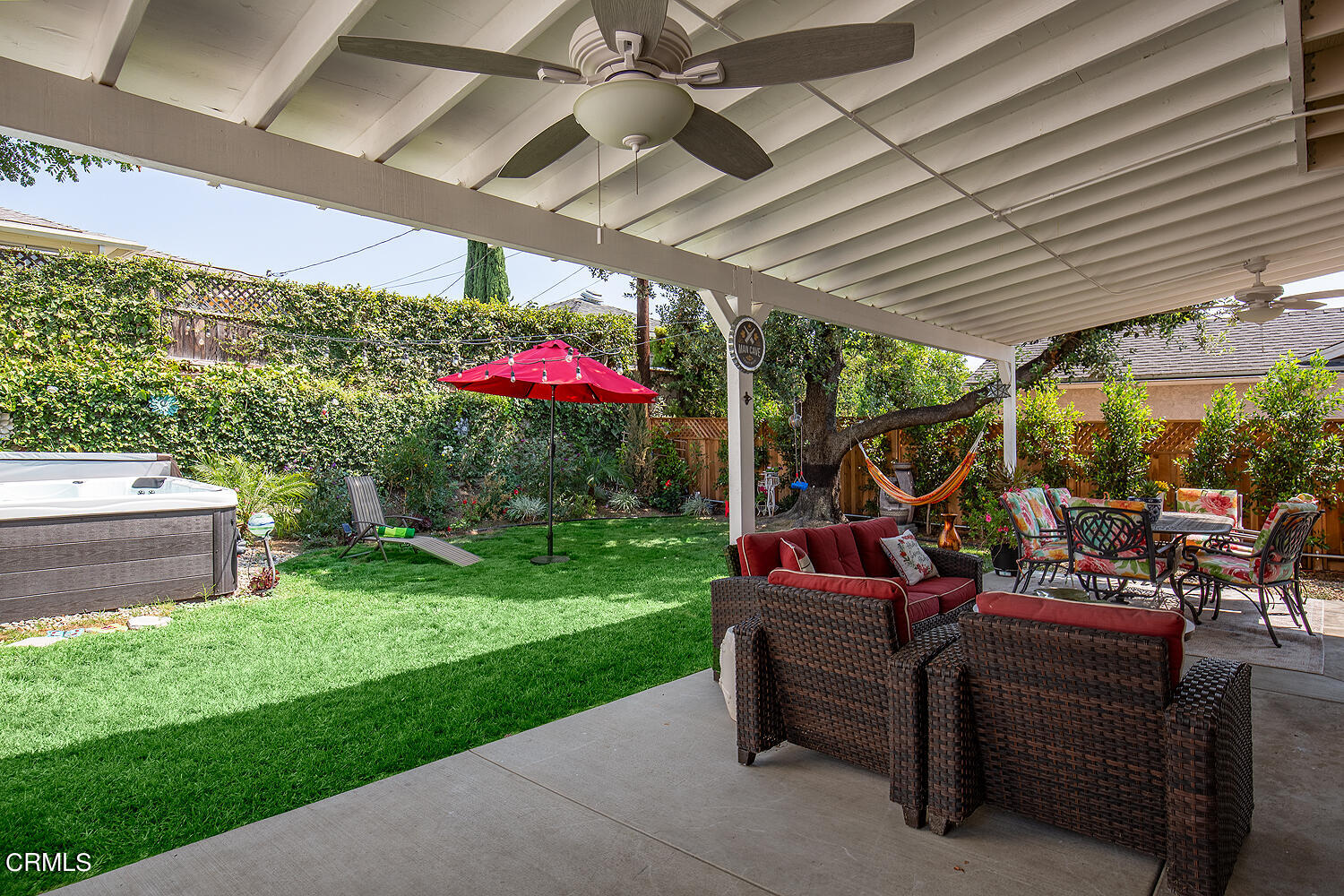 706 Tufts Avenue Burbank, CA 91504 - Photo 26 of 30 a view of a porch with furniture and garden