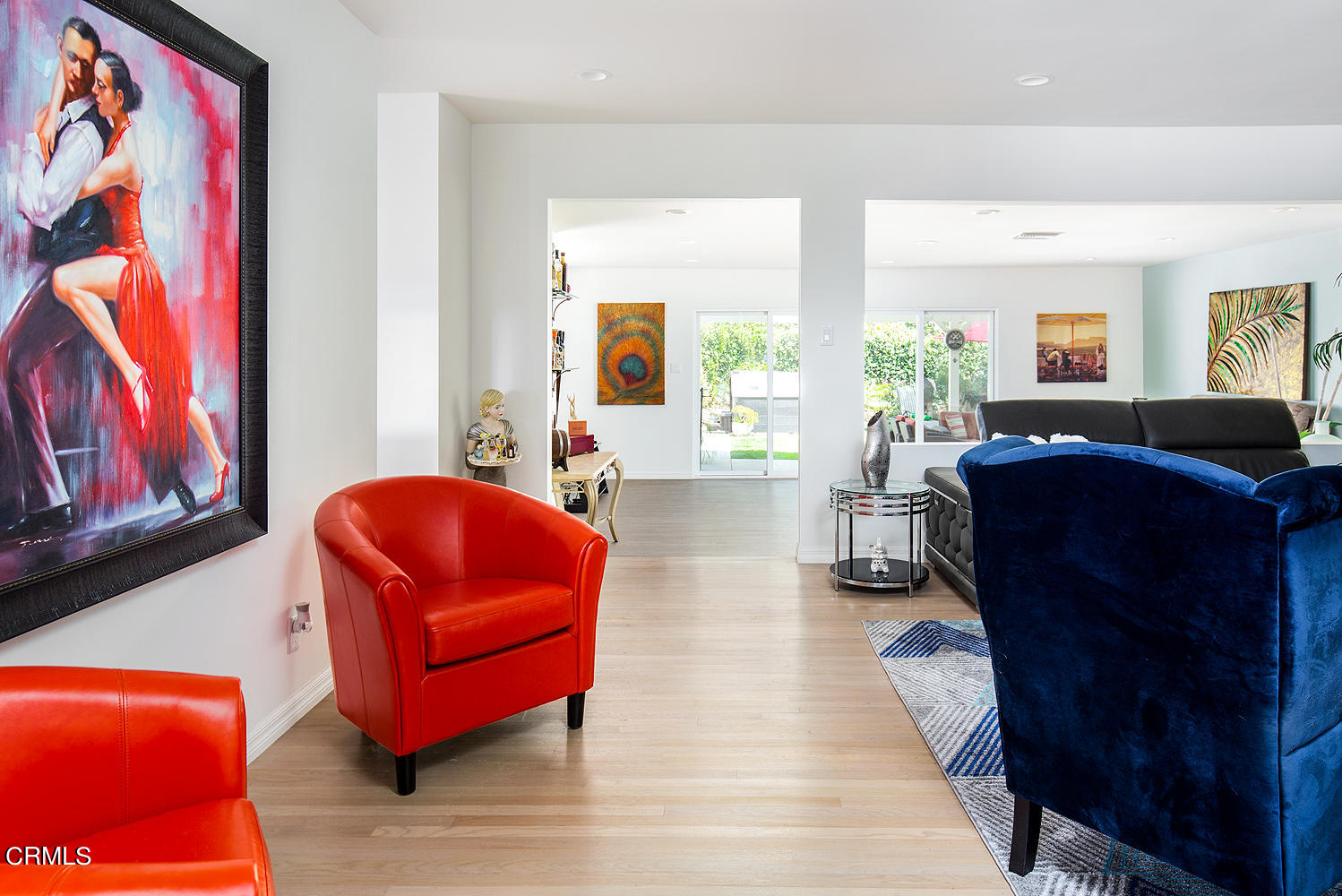 706 Tufts Avenue Burbank, CA 91504 - Photo 6 of 30 a living room with furniture and a flat screen tv