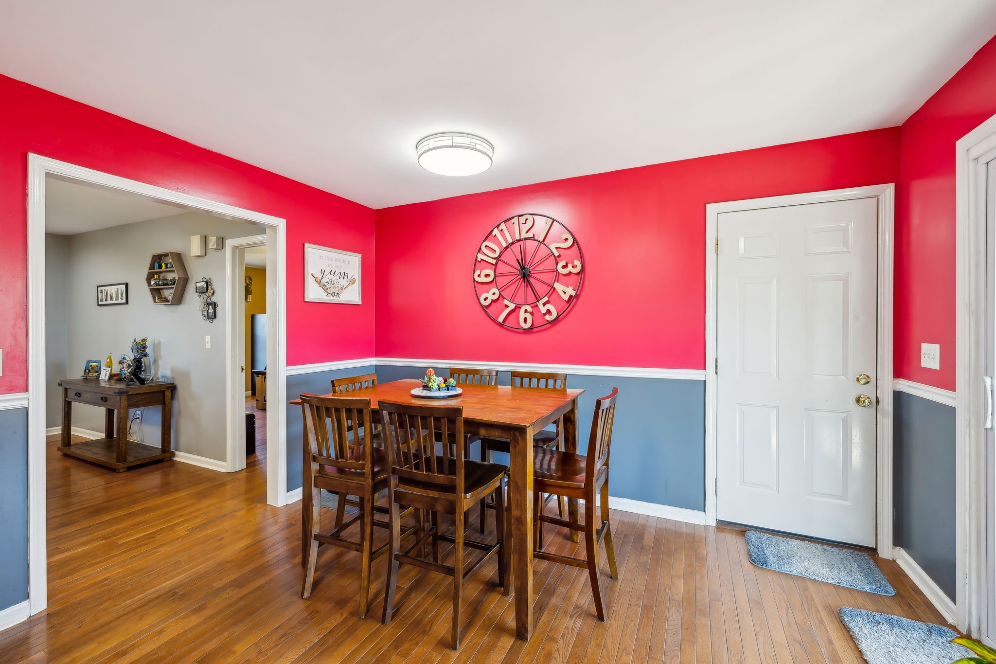 819 Blakemore Road Dickson, TN 37055 - Photo 22 of 54 a view of a dining room with furniture and wooden floor